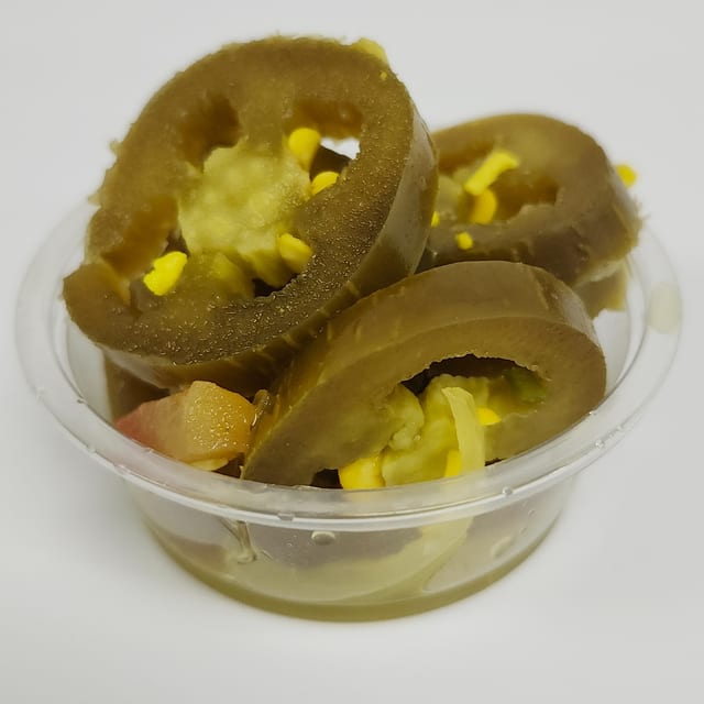 1.1/2oz jalapeños.